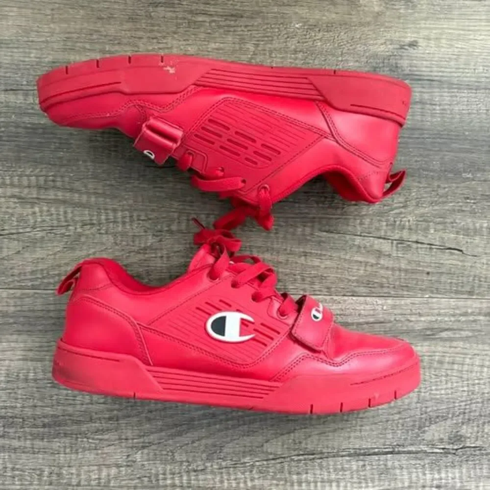 Champion 3 on 3 Low Top Scarlet Red Men’s Basketball Shoes Size 11
